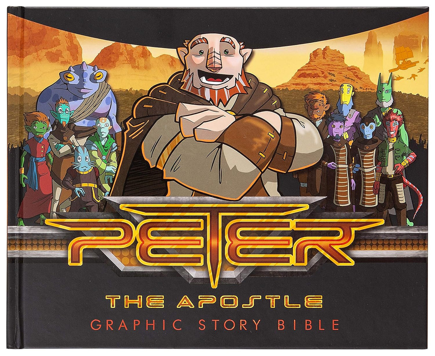 Peter The Apostle Graphic Bible Story by Mario Dematteo (New, 2021, HC, 192 pgs, Broadstreet)