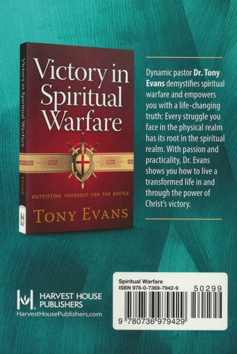 Winning Your Spiritual Battles by Tony Evans (New w/DA, 2019, 64 pgs, Harvest House)