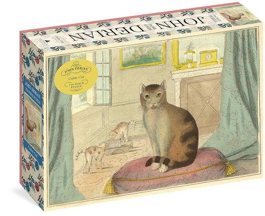 John Derian Paper Goods: Calm Cat 750 Piece Puzzle by Artisan Puzzle (New, 2020)