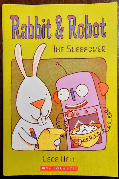 Rabbit & Robot: The Sleepover by Cece Bell (New, 2014, Pbk, 56 pages)