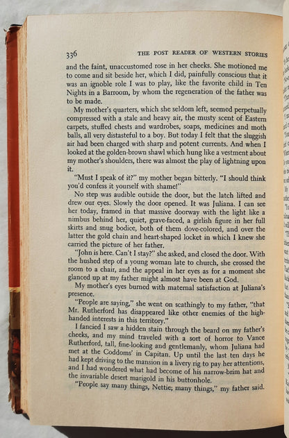 The Saturday Evening Post Reader of Western Stories edited by E.N. Brandt (Good, 1960, HC, The Curtis Publishing Co.)