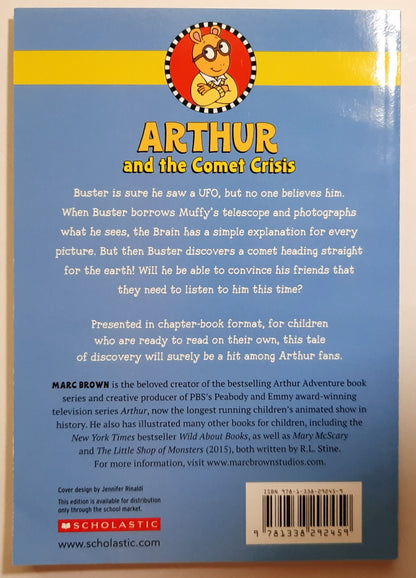 Arthur and the Comet Crisis by Marc Brown (New, 2002, PBk, 64 pages, Scholastic)