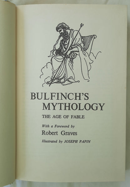 Bulfinch's Mythology by Thomas Bulfinch (Good, HC, 1968, The Programmed Classics)