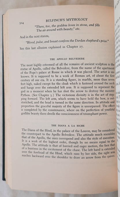 Bulfinch's Mythology by Thomas Bulfinch (Good, HC, 1968, The Programmed Classics)