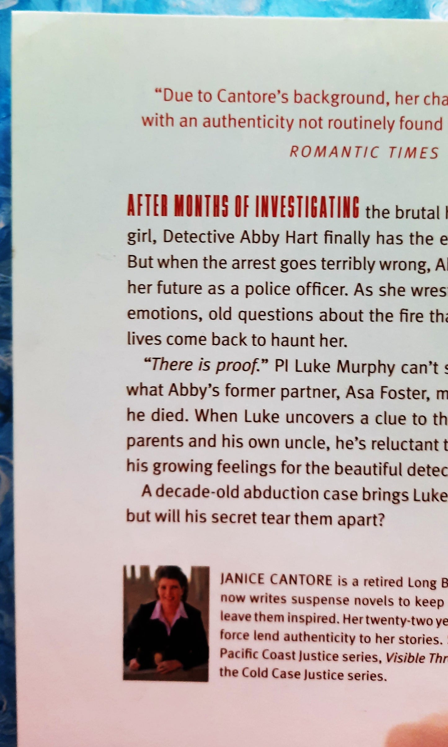 Burning Proof von Janice Cantore (Cold Case Justice #2, Neu, 2016, Pbk, 416 Seiten, Tyndale Fiction)
