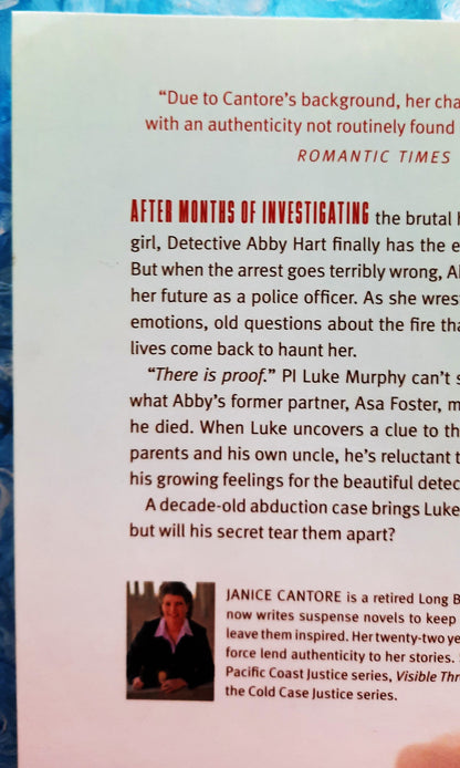 Burning Proof von Janice Cantore (Cold Case Justice #2, Neu, 2016, Pbk, 416 Seiten, Tyndale Fiction)