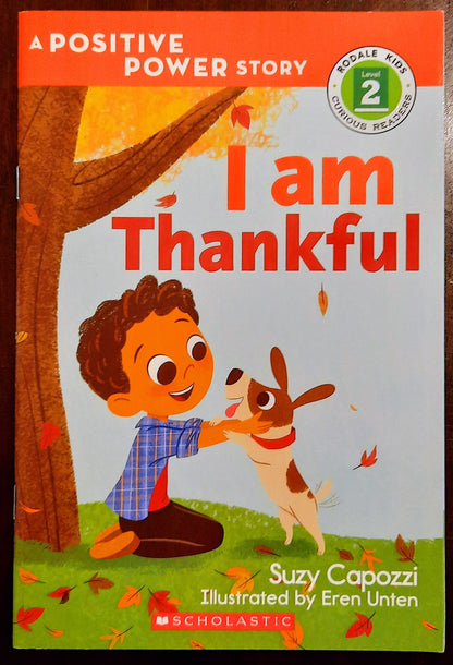 I Am Thankful by Suzy Capozzi (New, 2017, Pbk, 32 pages, Level 2)