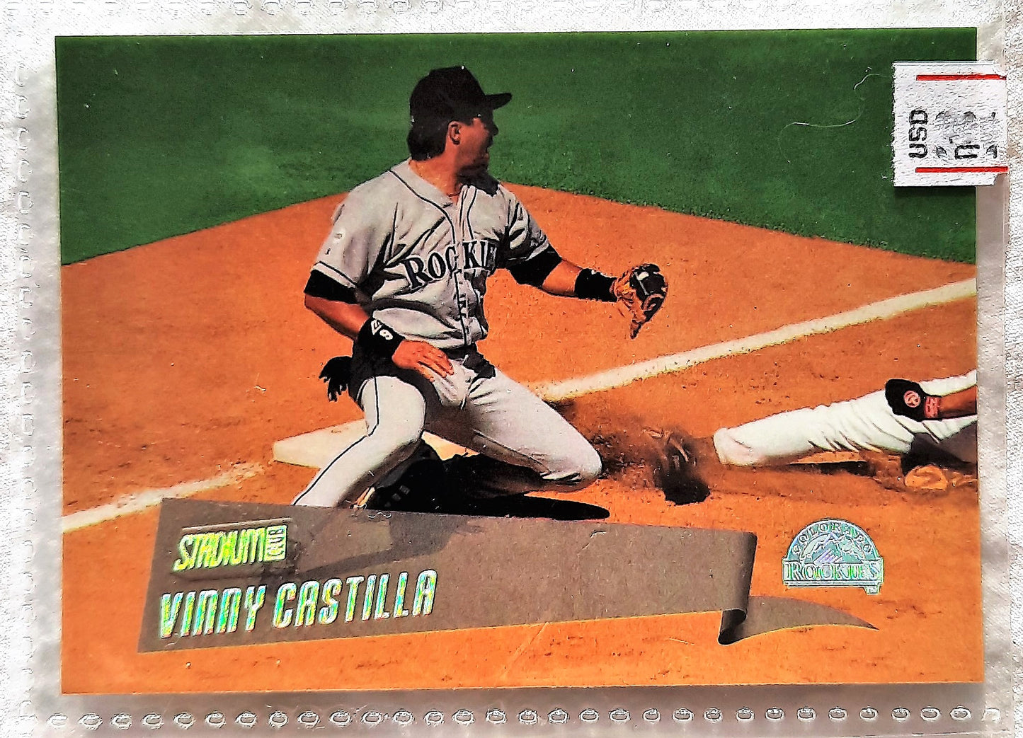 2000 Stadium Club Vinny Castilla #47 Colorado Rockies Baseball Card TOPPS