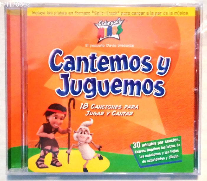 Cantemos y Juguemos Christian Music CD (New, 2001, Cedarmont Kids)