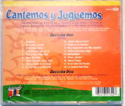 Cantemos y Juguemos Christian Music CD (New, 2001, Cedarmont Kids)