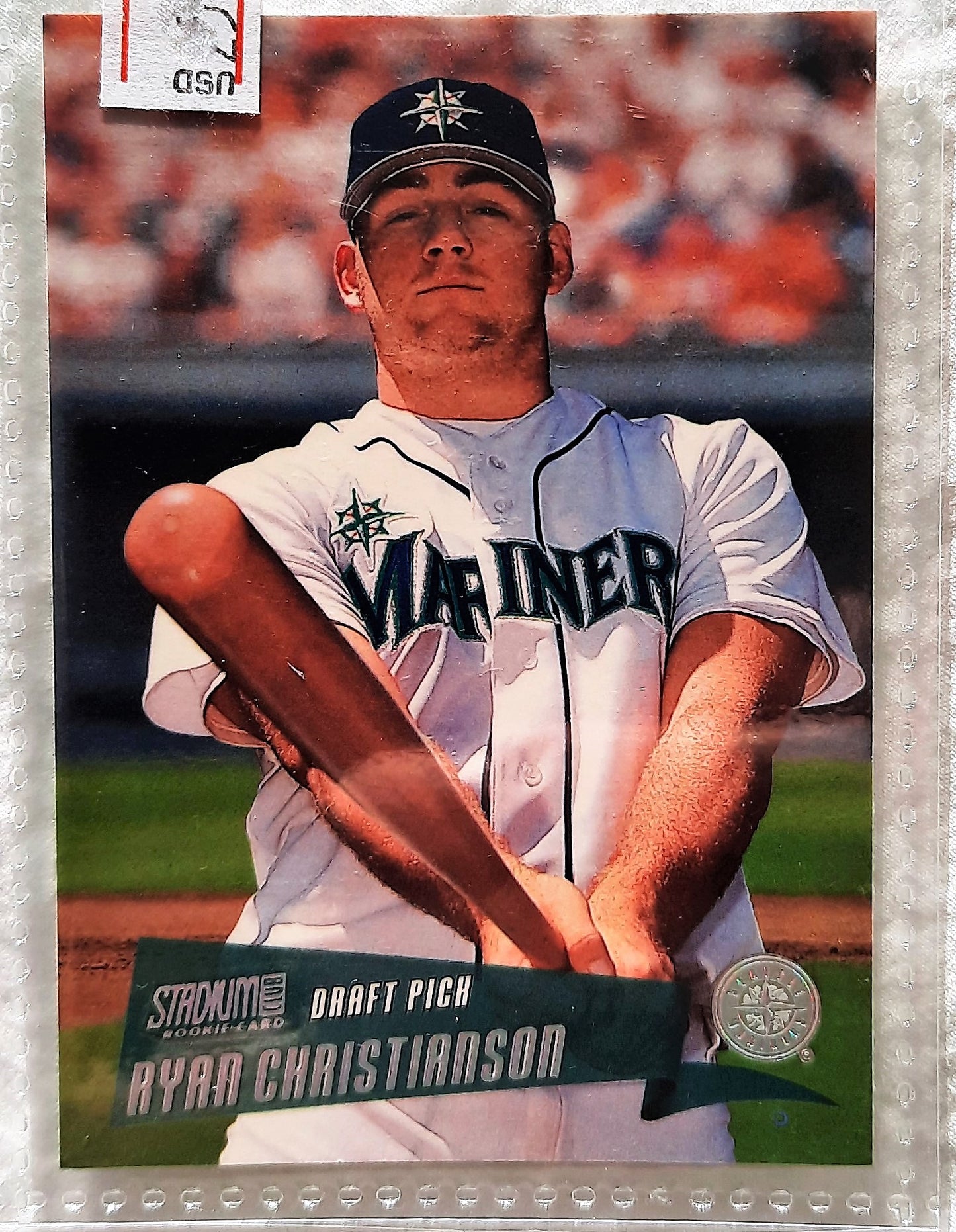 2000 Stadium Club Ryan Christianson Seattle Mariners #239 Baseball Card TOPPS