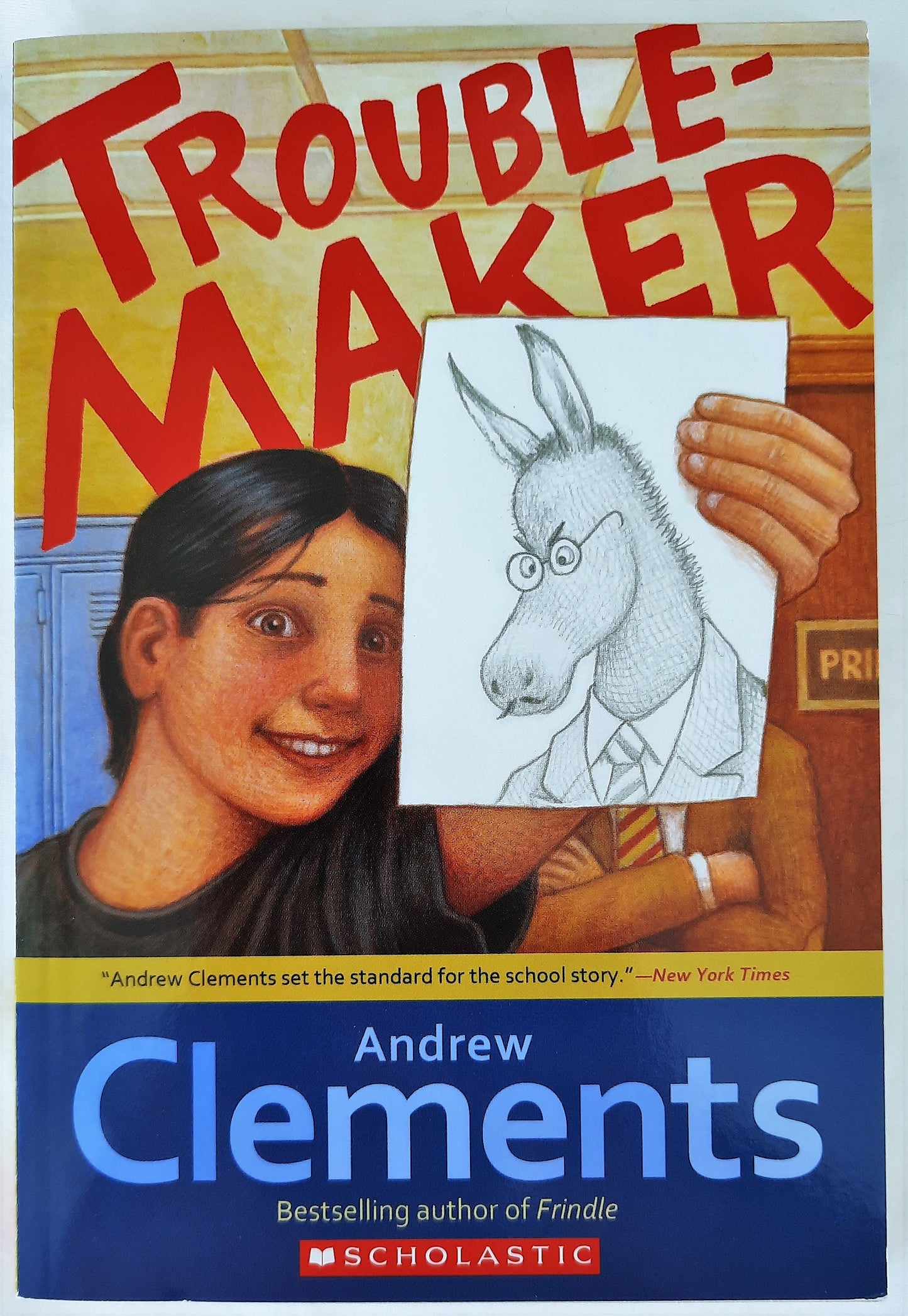 Trouble-maker von Andrew Clements, Mark Elliott (Neu, 2012, Taschenbuch, 141 Seiten, Scholastic)