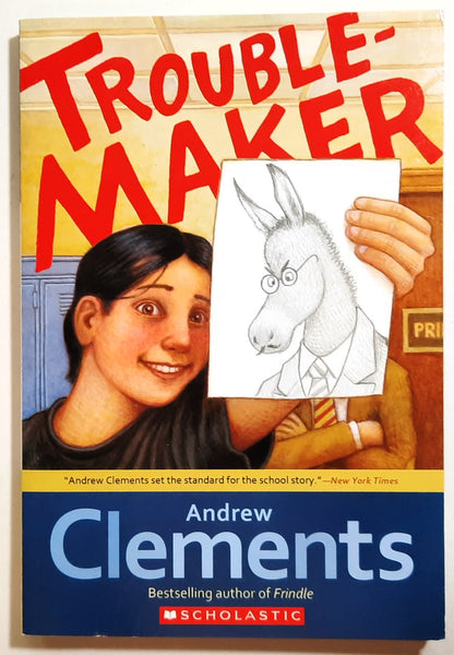 Trouble-maker by Andrew Clements, Mark Elliott (New, 2012, Pbk, 141 pgs)