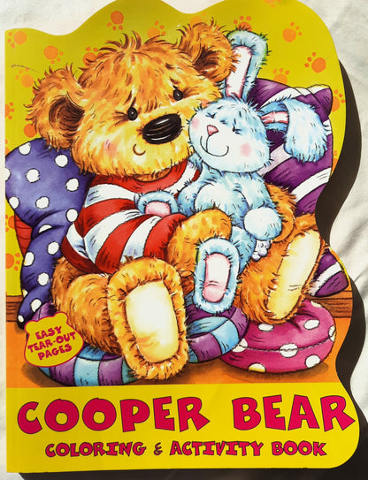 Cooper Bear Coloring & Activity Book by Paradise Press, Inc. (Very good, 2007, PBk)