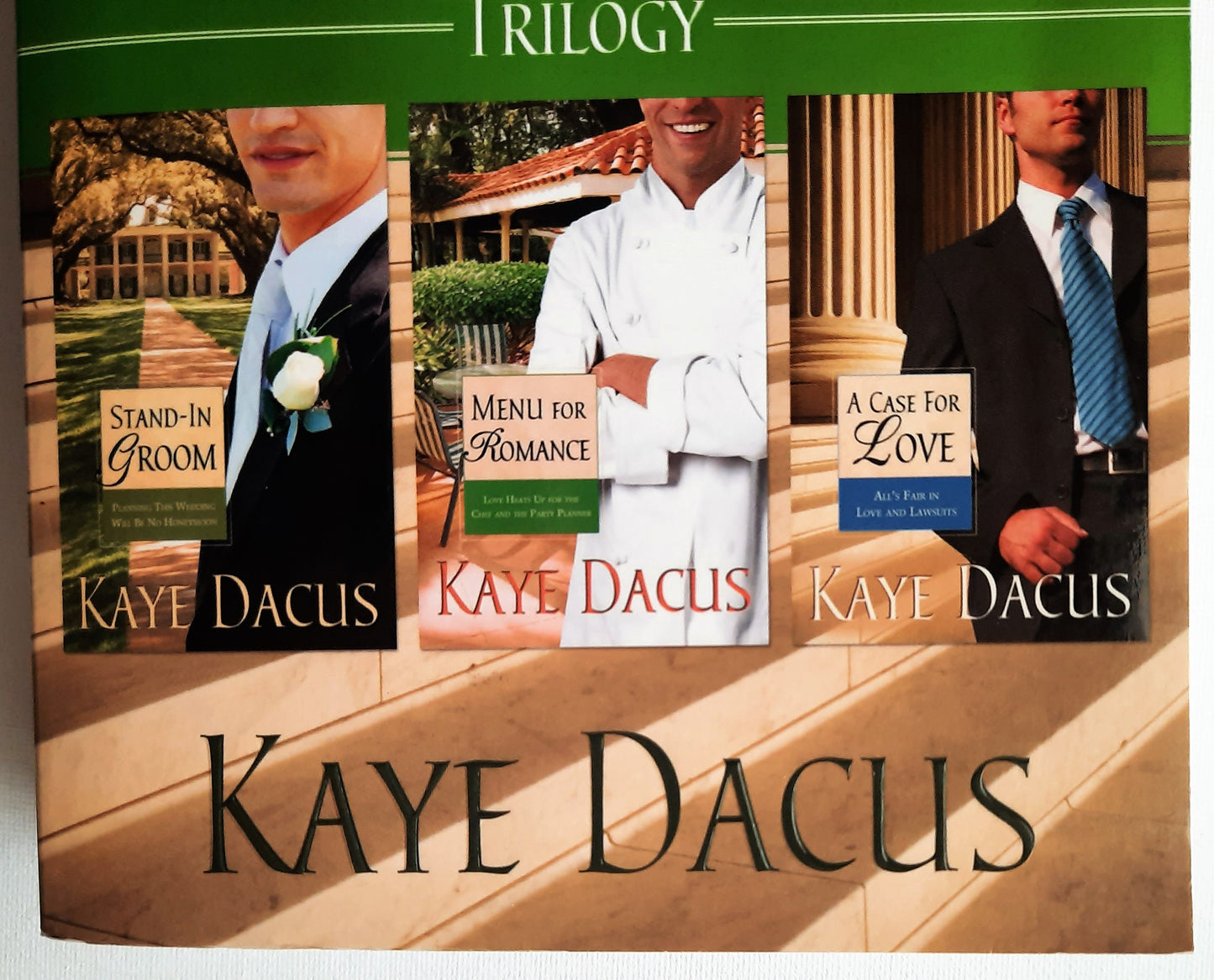 Brides of Bonneterre by Kaye Dacus (New, Pbk, 2011) Stand-In Groom, Menu for Romance, A Case for Love