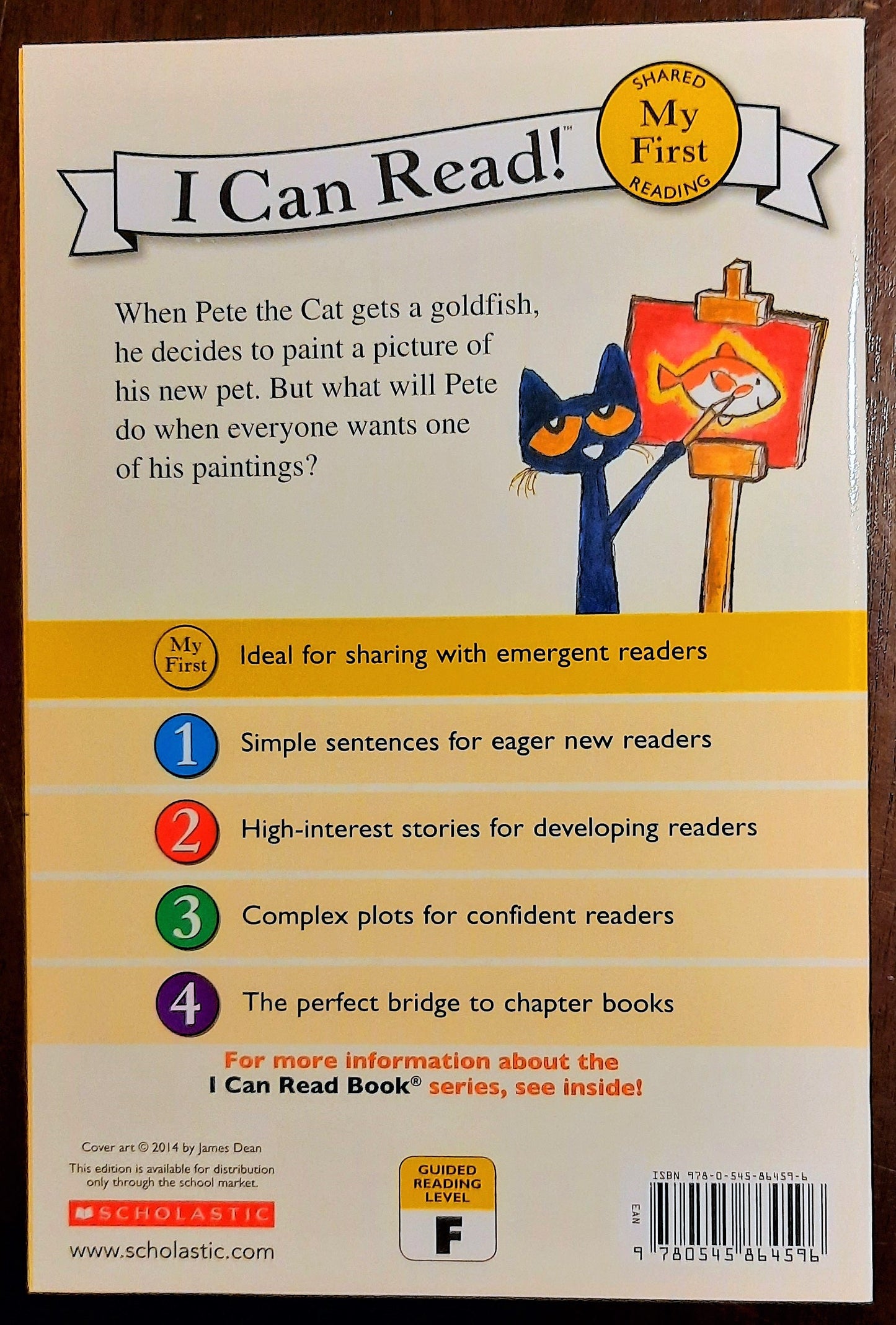 Pete the Cat: A Pet for Pete (My First I Can Read) by James Dean; Kimberly Dean (New, 2014, Pbk, 32 pages, Scholastic)