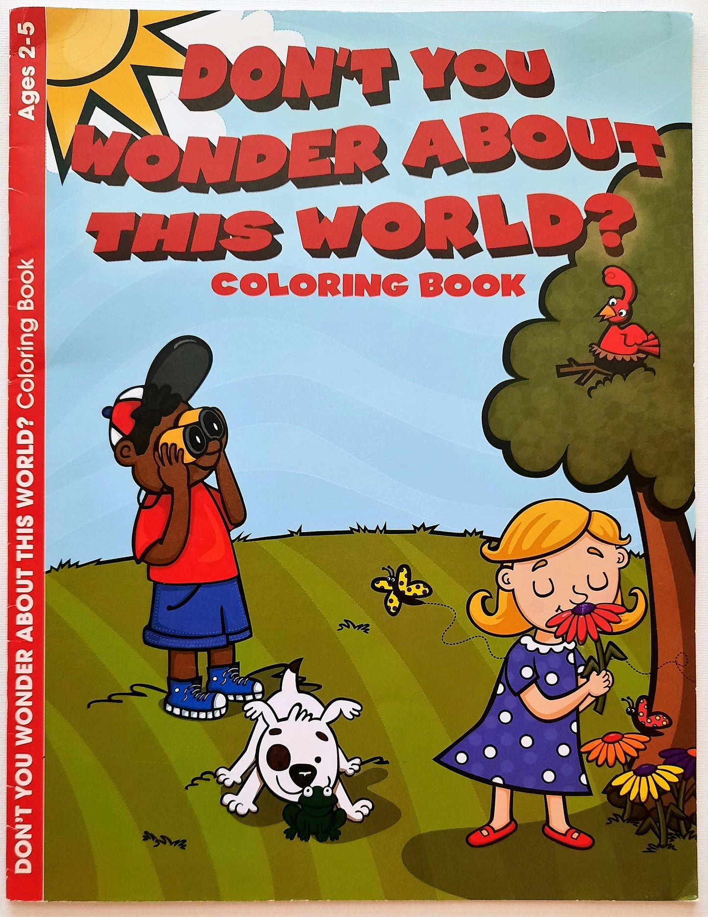 Don't You Wonder About This World? Coloring Book (Reproducible, 2008, New, 16 pages)