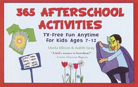 356 Afterschool Activities by Shelia Ellison (Good, HC, 1995, Gramercy Books)