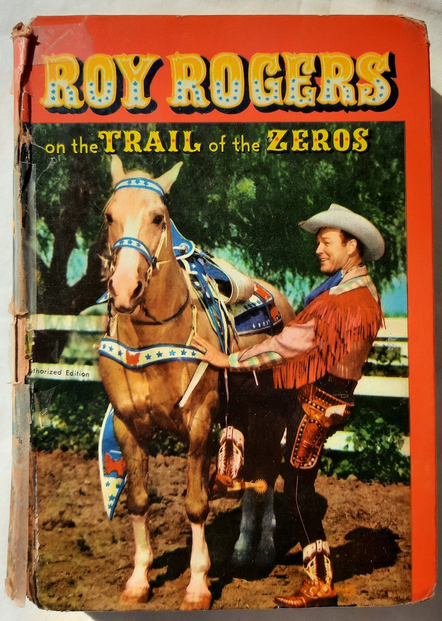 Roy Rogers and the Trail of the Zeros by Packer Elton (Acceptable, HC, 1954, 282 pgs)