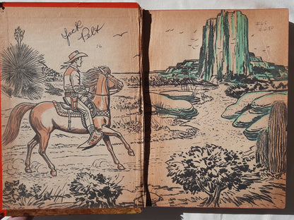 Roy Rogers and the Trail of the Zeros by Packer Elton (Acceptable, HC, 1954, 282 pgs)