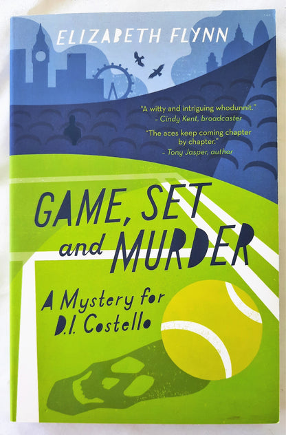 Game, Set and Murder by Elizabeth Flynn (D.I. Costello series, New, 2013, Pbk, 272 pages, Lion Fiction)