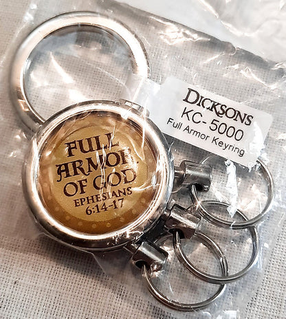 Full Armor of God Keyring/Keychain Gift Dicksons KC-5000 NEW