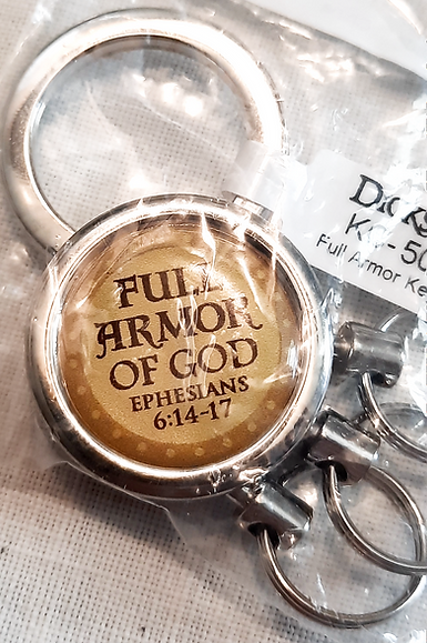 Full Armor of God Keyring/Keychain Gift Dicksons KC-5000 NEW