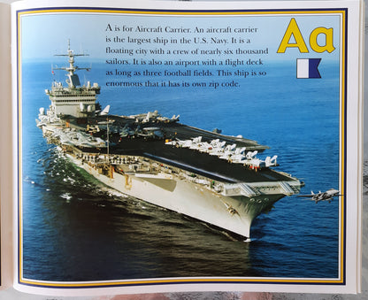 U.S. Navy Alphabet Book by Sammie Garnett, Jerry Pallotta (NEW, 2005, Pbk, 32 pages)