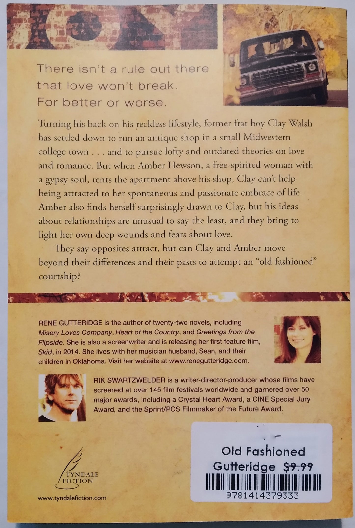 Old Fashioned by Rene Gutteridge (New, 2015, Paperback, 320 pages, Tyndale House)