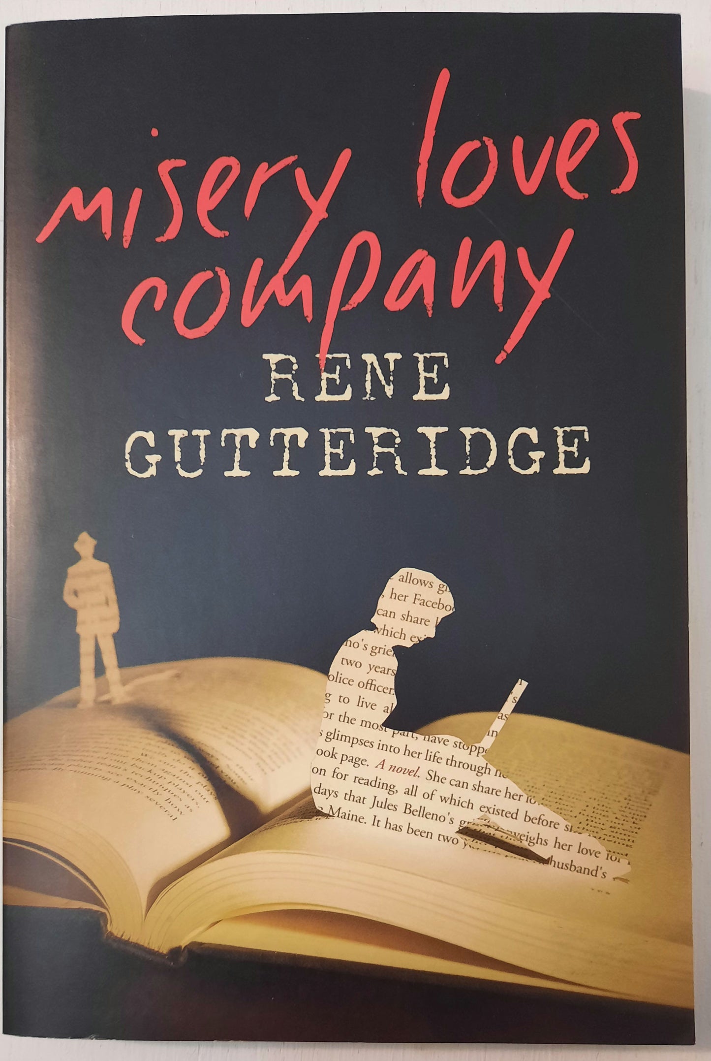 Misery Loves Company by Rene Gutteridge (New, 2013, Pbk, 368 pgs, Tyndale)