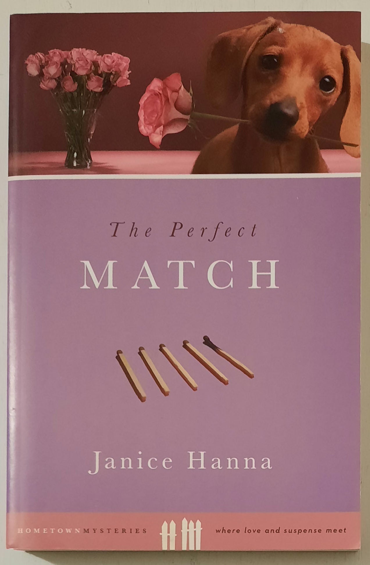 The Perfect Match #4 by Janice Hanna (Hometown Mysteries, Very good, 2011, PBK, 251 pages)