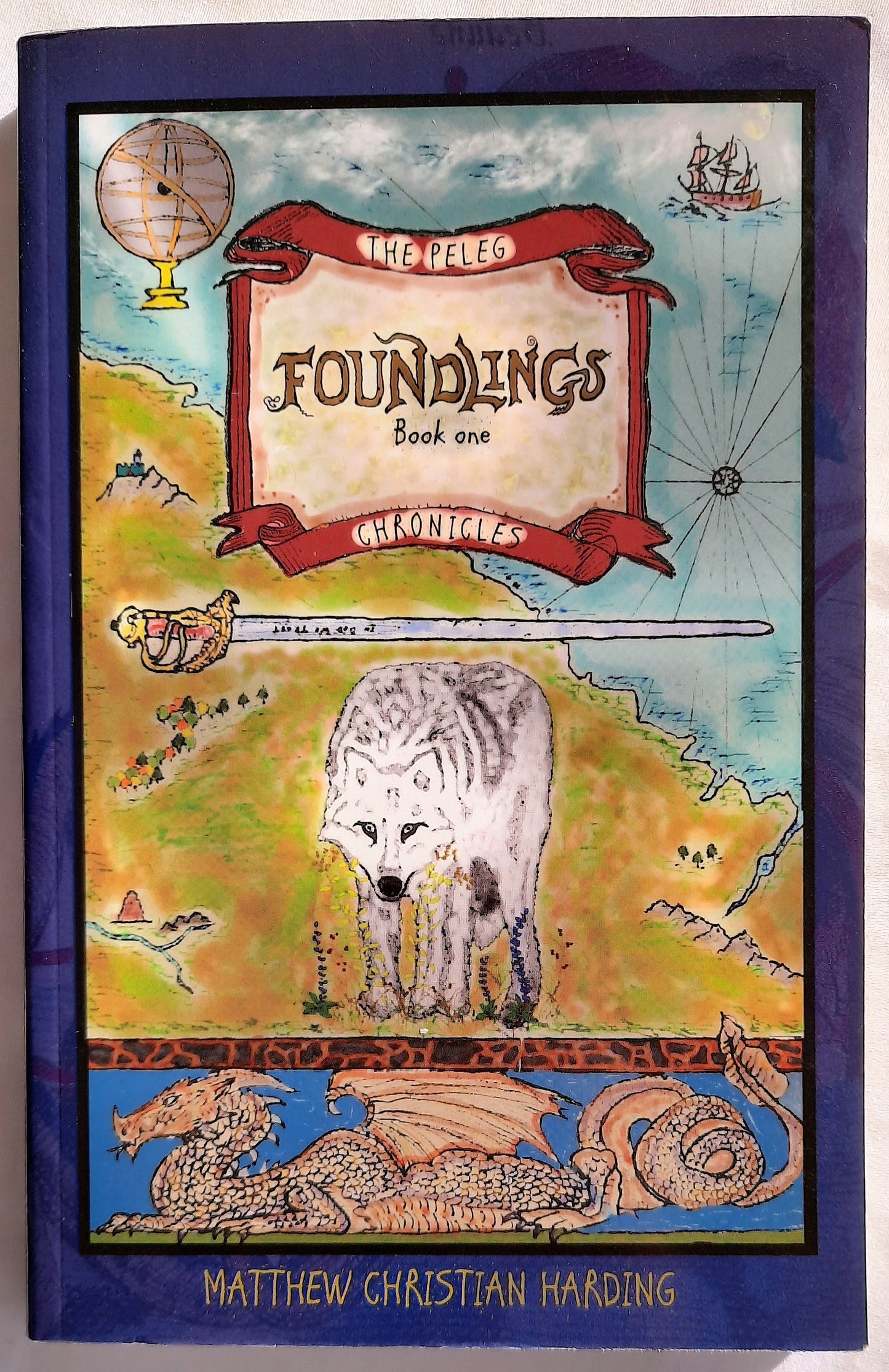 Foundlings #1 by Matthew Christian Harding-The Peleg Chronicles, New, Pbk, 2009