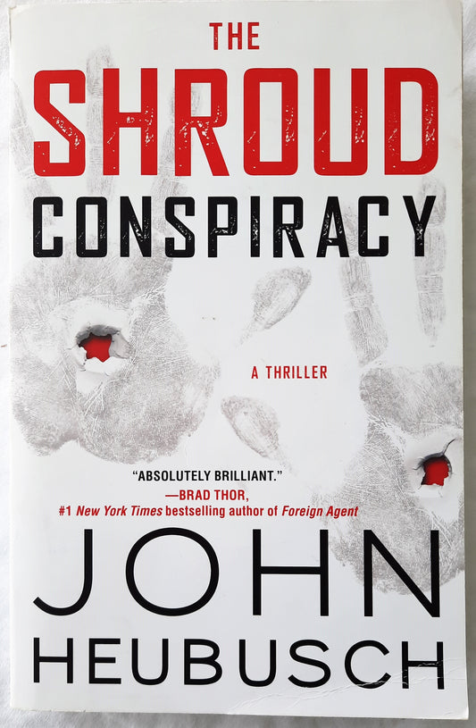 The Shroud Conspiracy by John Heubusch (Like new, Pbk, 2017, Howard, 402 pgs)