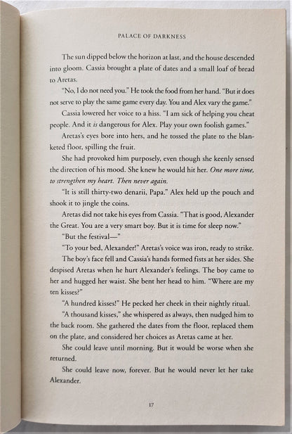 Palace of Darkness - A Novel of Petra by Tracy L. Higley (GOOD, 2014, PBK, 368 pages, Thomas Nelson)