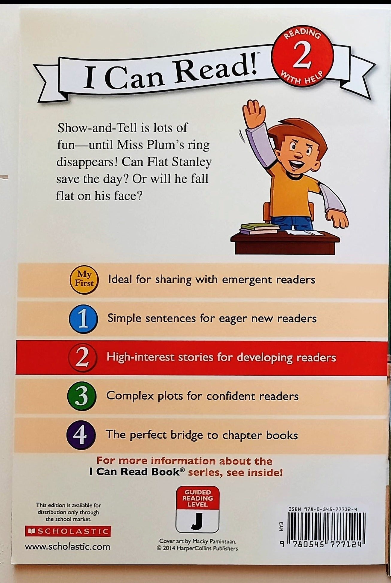 Flat Stanley Show and Tell by Jeff Brown; Lori Haskins Houran (New, 2014, Pbk, 32 pages, Scholastic)