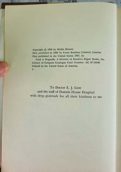 The Spanish Letters by Mollie Hunter (Very good, 1967, HC, 192 pages, Funk & Wagnalls)