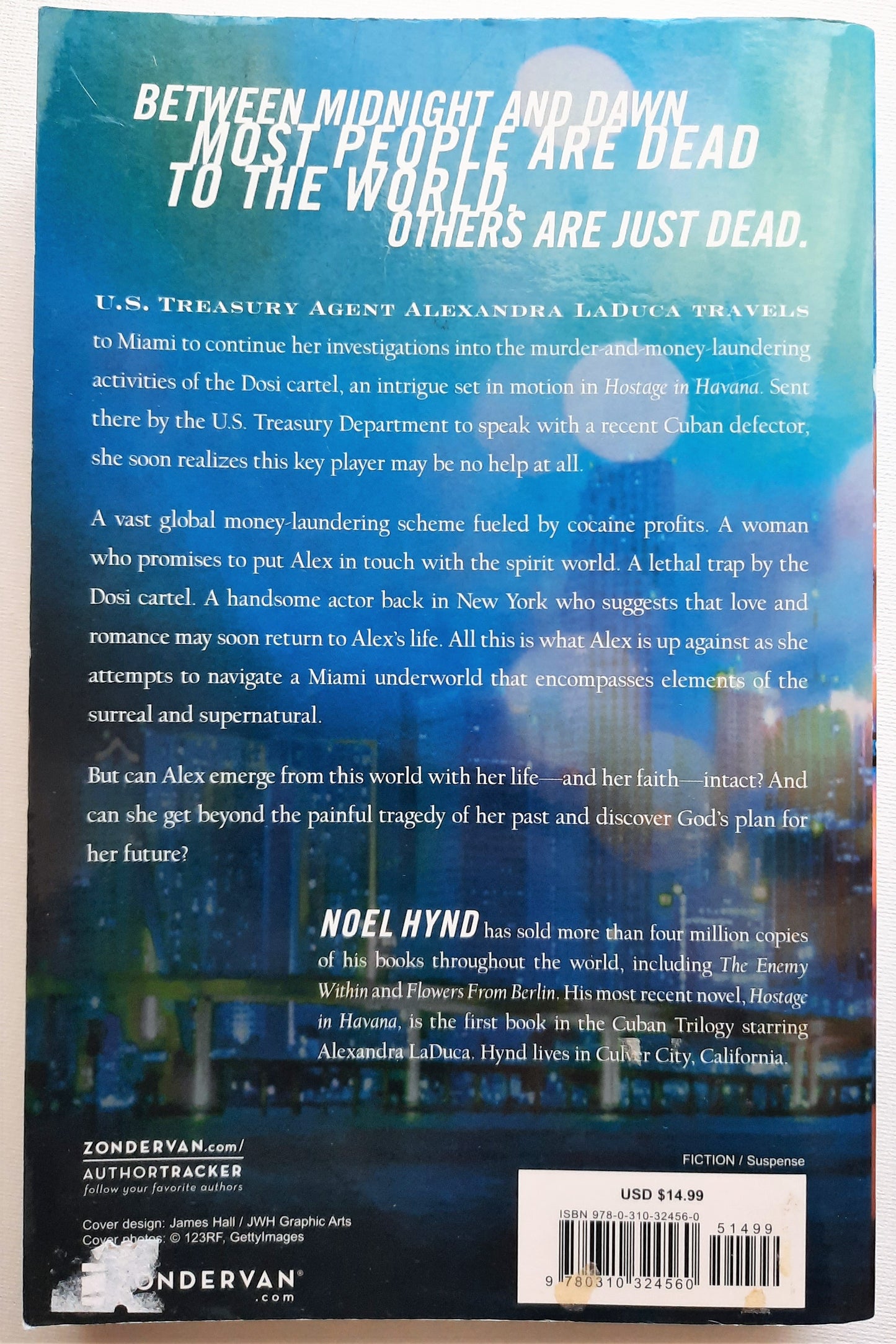 Murder in Miami by Noel Hynd (Cuban Trilogy #2, Good, 2012, Pbk, 360 pages, Zondervan)