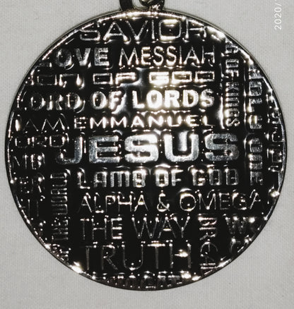 Namen Jesu Phil. 2,9 Schlüsselanhänger Metall (Geschenk, Accessoire, Dickson, KC-338, NEU)