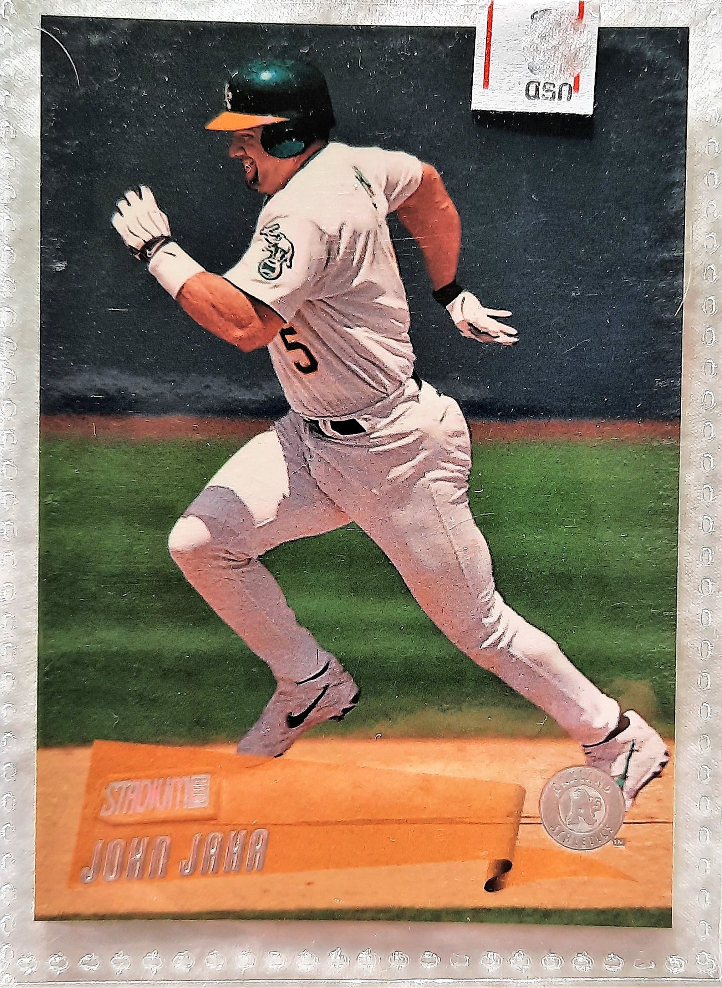 2000 Stadium Club John Jaha Oakland Athletics #104 Baseball Card TOPPS