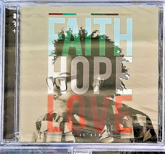 Faith Hope Love by Je'kob Christian Music CD (Brand new, Provident, 2012)