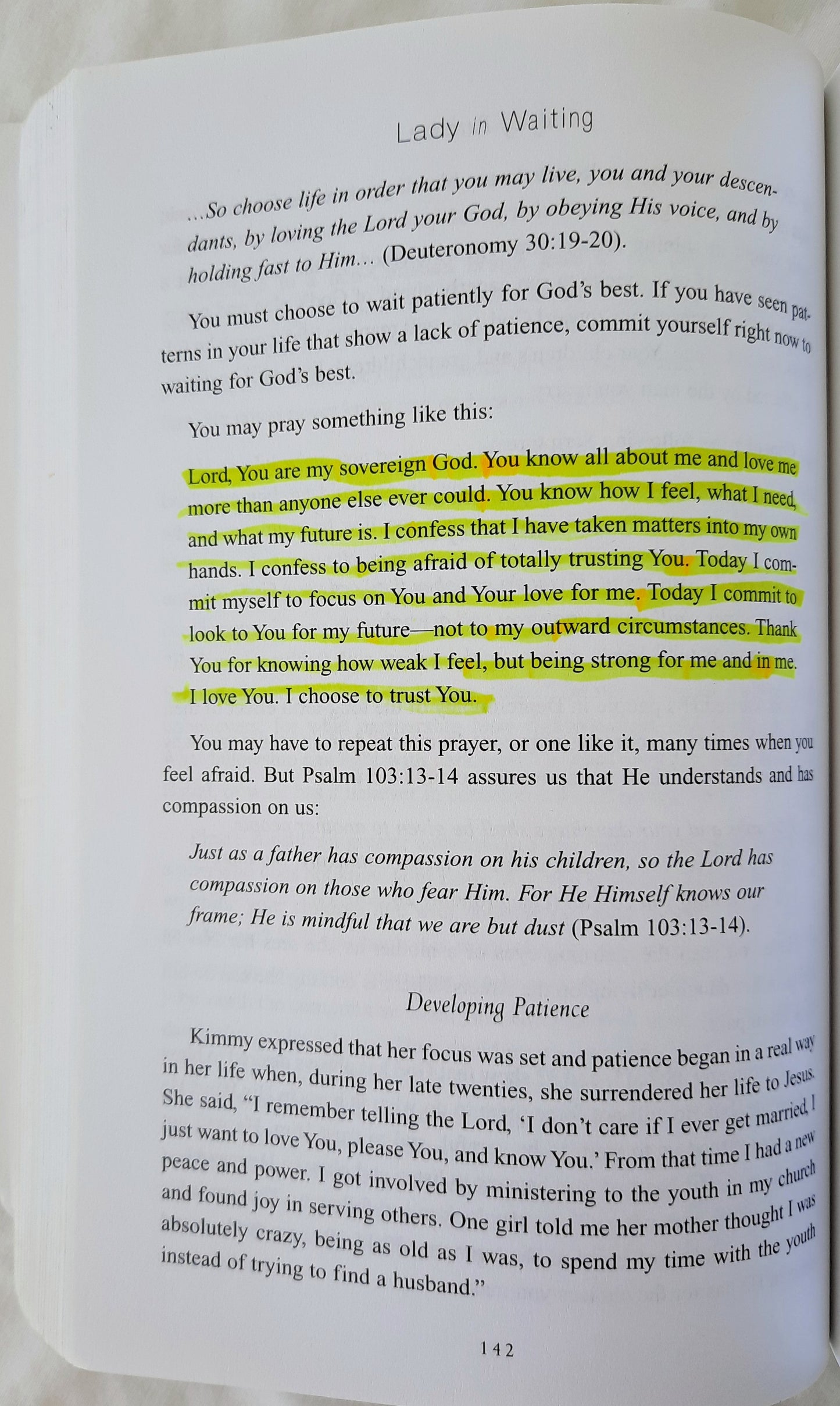 Lady in Waiting: Becoming God's Best Whiile Waiting for Mr. Right by Jackie Kendall; Debby Jones (Expanded Ed., Good, Pbk, 2005)