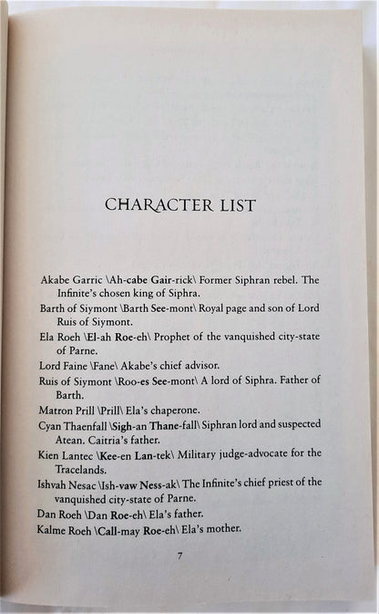 King #3 by R.J. Larson (Books of the Infinite, New, 2013, Pbk, 350 pages, Bethany House)