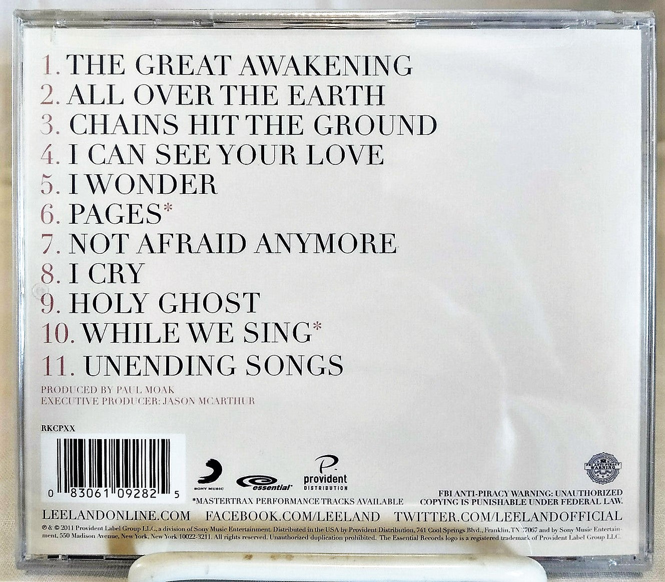 The Great Awakening by Leeland Music Audio CD (New, 2011, Essential)