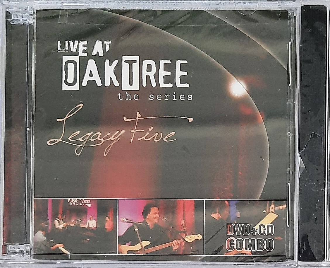 Live at Oaktree: Legacy Five Christian Music DVD CD (New, Daywind, 2009)