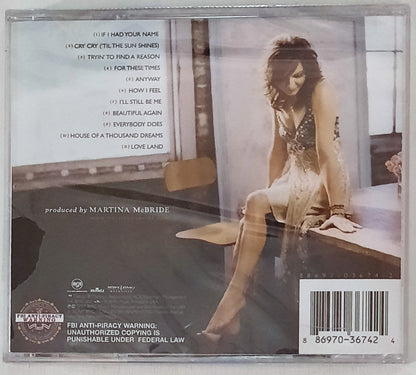 Waking Up Laughing by Martina McBride Music CD (New, 2007, RCA Records)