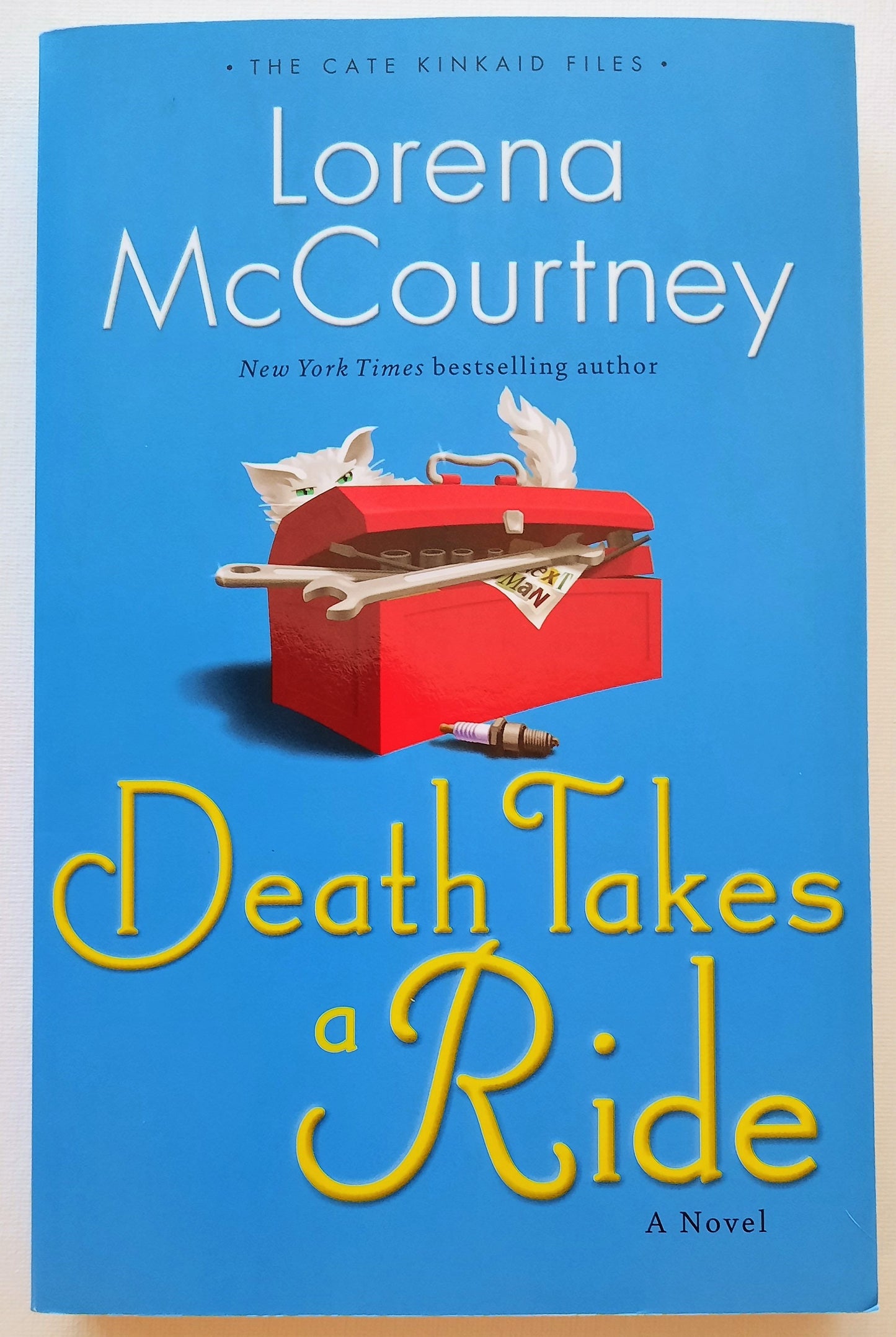 Death Takes a Ride #3 by Lorena McCourtney (Cate Kinkaid Files, New, Pbk, 2014)