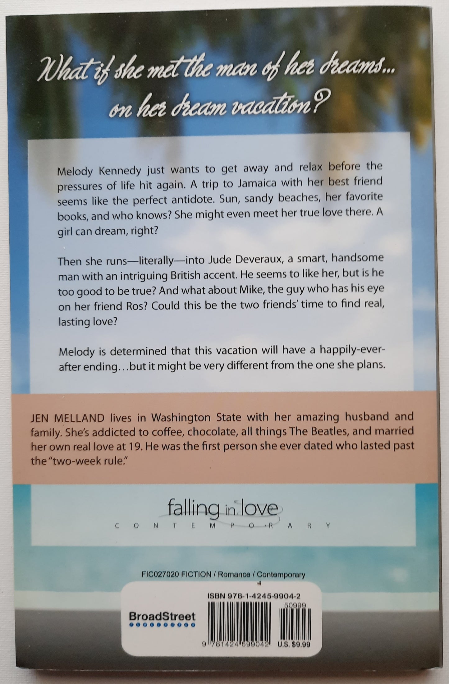Melody by Jen Melland (Happily Ever After, New, Pbk, 2014, Broadstreet, 176 pages)