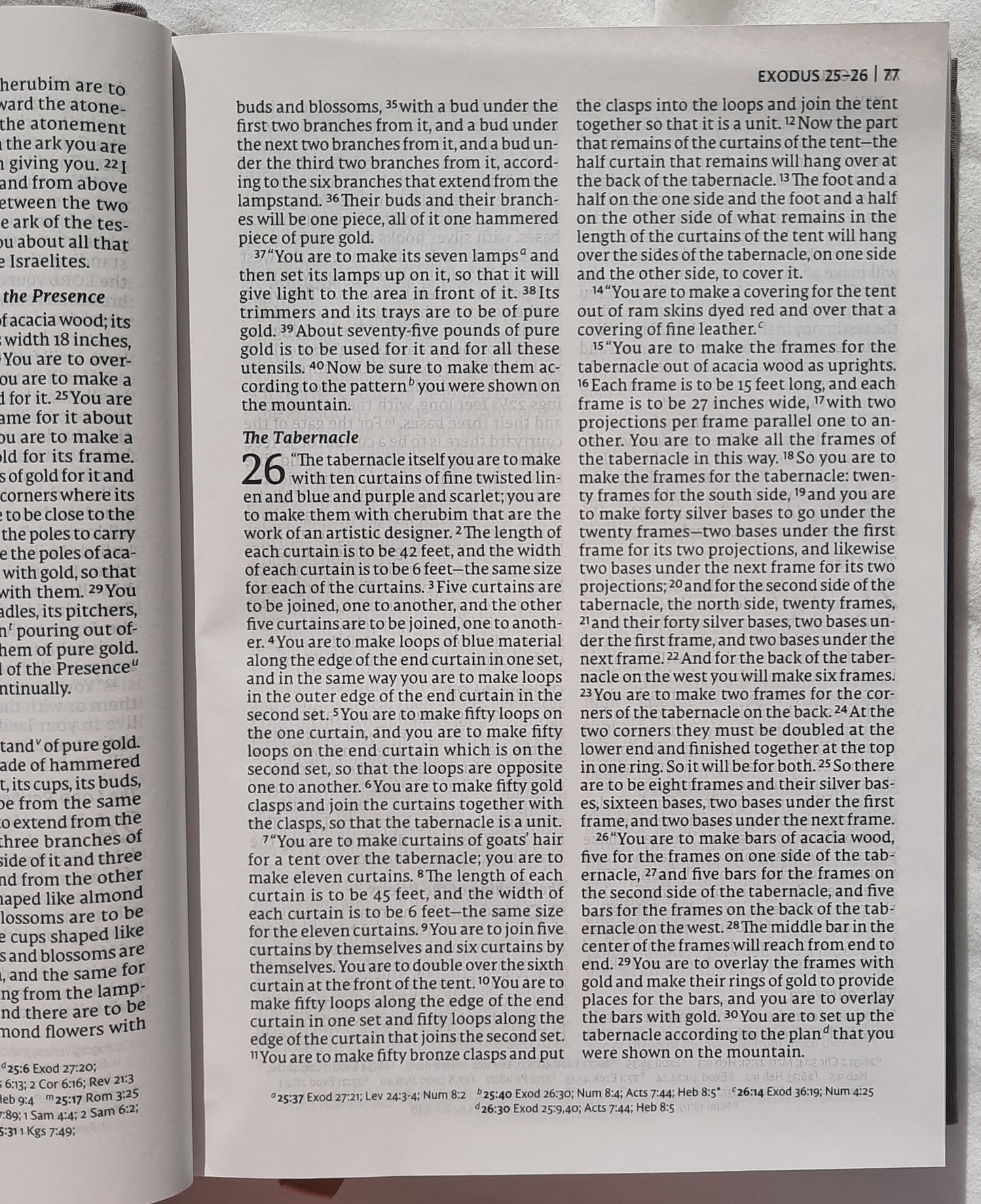 NET Large Print Thinline Bible (New, 2020, HC, Gray Cloth, 1328 pages, Thomas Nelson)