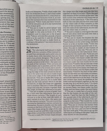 NET Large Print Thinline Bible (New, 2020, HC, Gray Cloth, 1328 pages, Thomas Nelson)