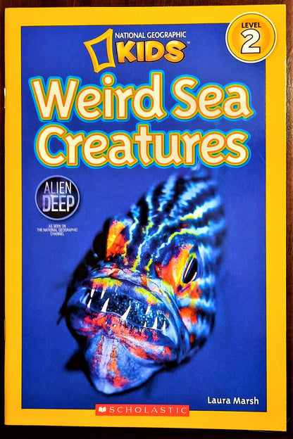 Weird Sea Creatures by Laura Marsh (New, 2012, Pbk, 32 pages) National Geographic Kids